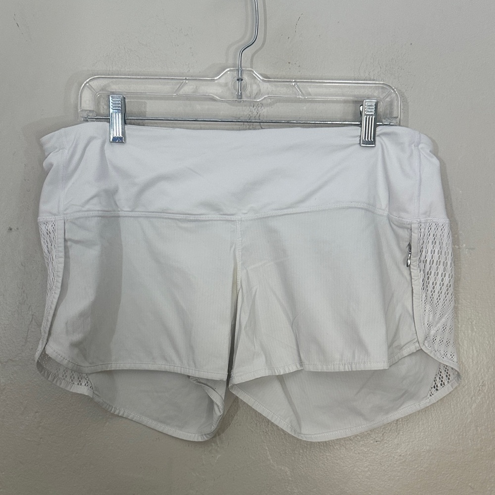 lululemon athletica Women's White Athletic Shorts